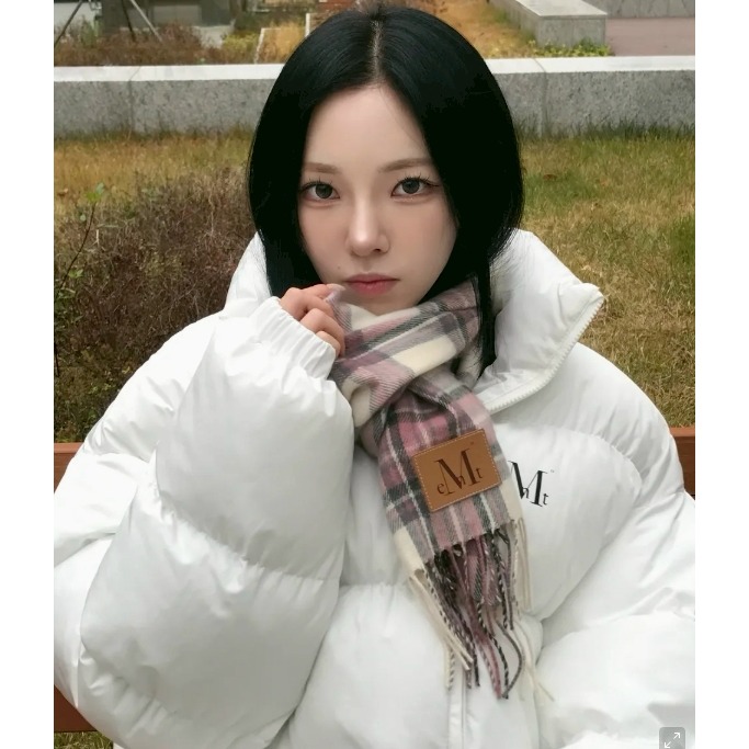[預購 每周日中午 12:00收單] 2025 韓國 MUCENT 中短款圍巾 共12款可選-細節圖5