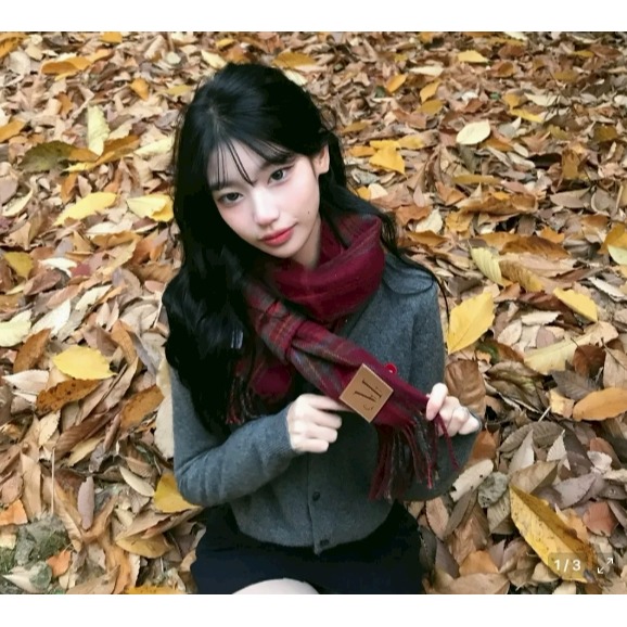 [預購 每周日中午 12:00收單] 2025 韓國 MUCENT 中短款圍巾 共12款可選-細節圖8