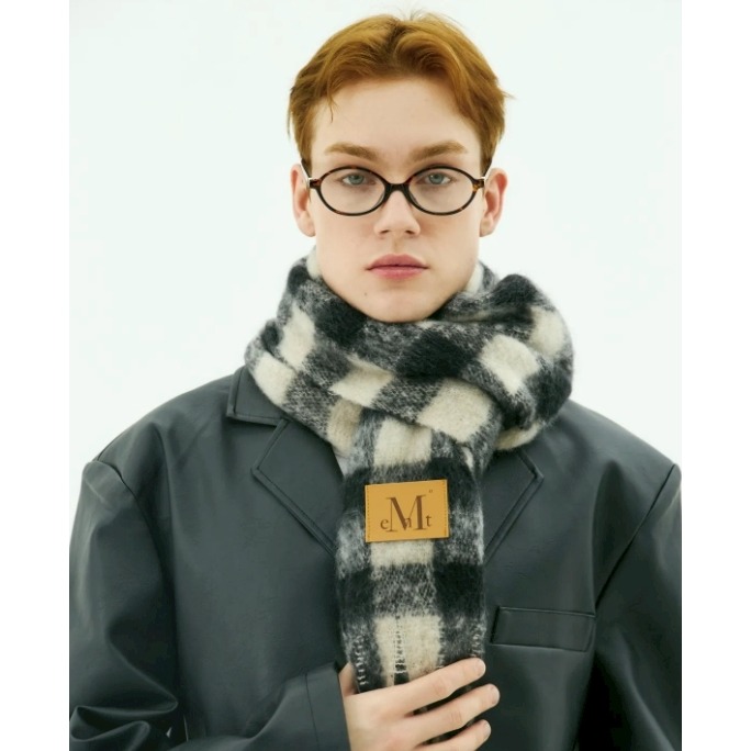 [預購 每周日中午 12:00收單] 2025 韓國 MUCENT 長款圍巾 共23款可選-細節圖4