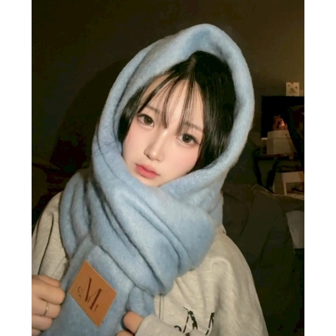 [預購 每周日中午 12:00收單] 2025 韓國 MUCENT 長款圍巾 共23款可選-細節圖6