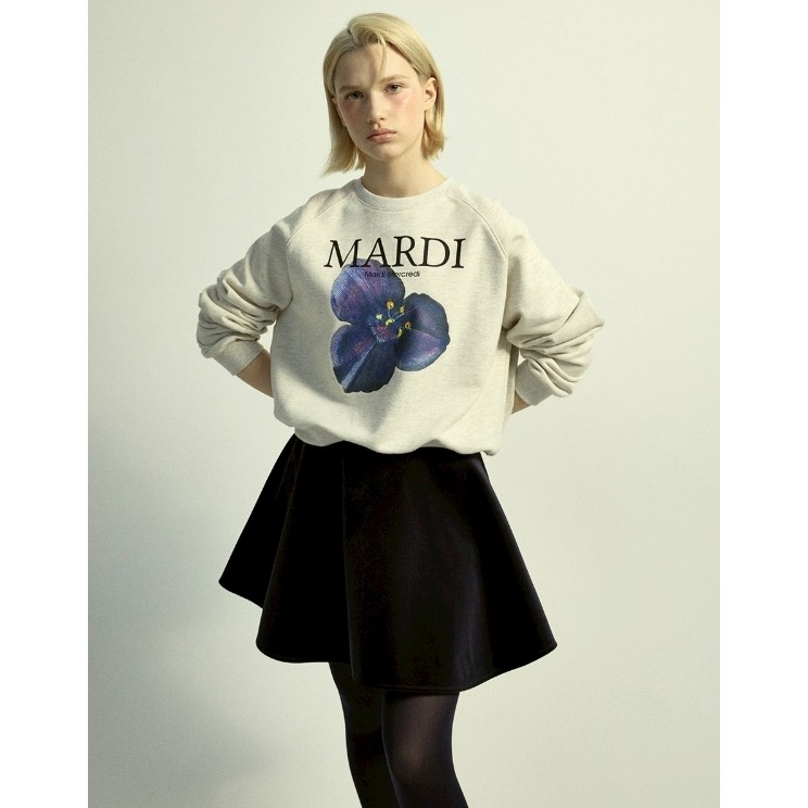 [閃購! 2025.11.29 中午12:00收單] 2025 韓國 MARDI 25節慶限量限時特價款 紫色百合花上衣-細節圖5