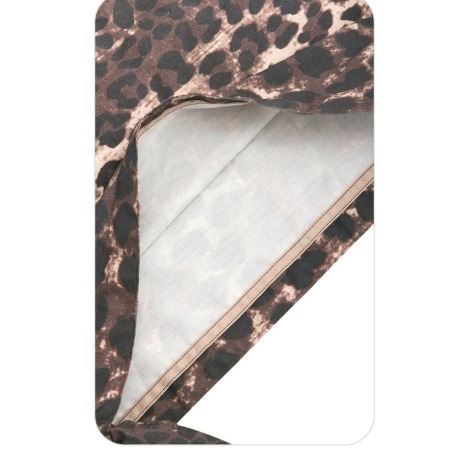 [韓國黑五折扣ing][預購 2025. 11.29 中午12:00收單] 2025 韓國 EMIS 豹紋棉質肩背包-細節圖4