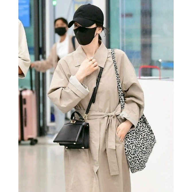 [韓國黑五折扣ing][預購 2025. 11.29 中午12:00收單] 2025 韓國 EMIS 豹紋肩背包-細節圖5