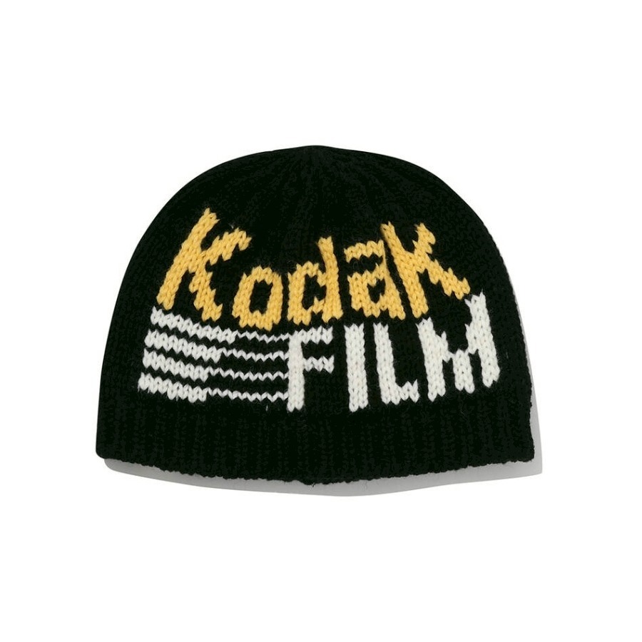 [預購 每周日中午 12:00收單 ] 2025韓國 KODAK 25秋冬新款 KODAK FILM針織帽-細節圖2
