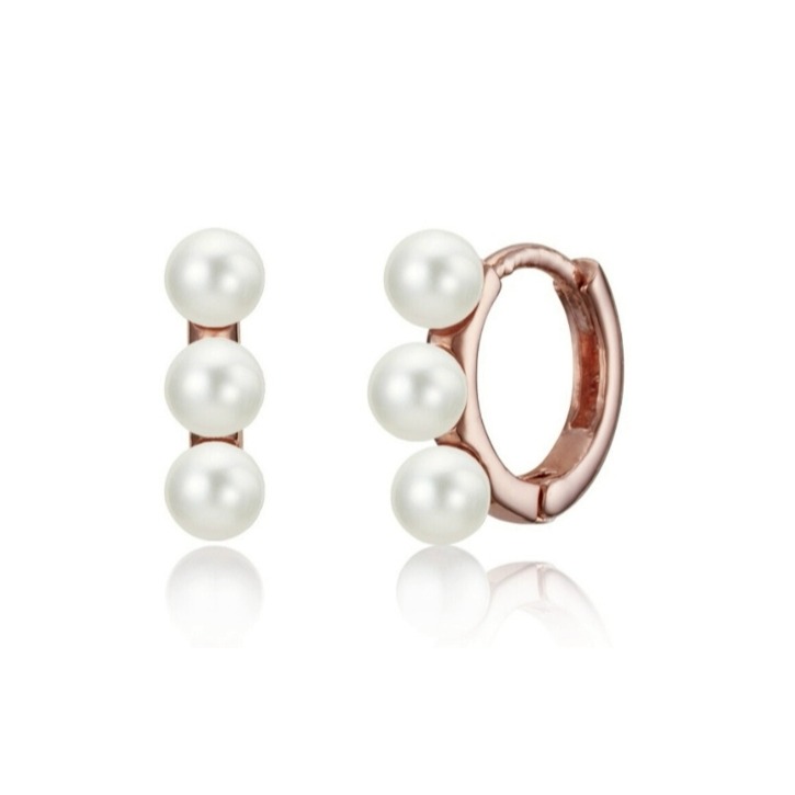 [預購 每周日中午 12:00收單] 2025 韓國時尚配件 海秀兒   文佳映配戴  925純銀珍珠耳環-細節圖3