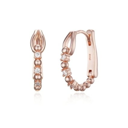 [預購 每周日中午 12:00收單] 2025 韓國時尚配件 海秀兒   文佳映配戴  925純銀水鑽耳環-細節圖4