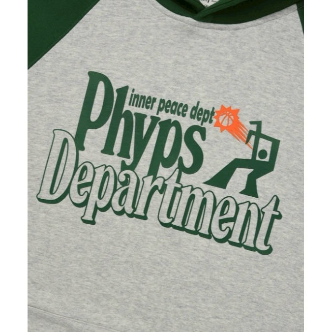 [韓國打折ing][預購 每周日中午 12:00收單] 2025 韓國 PHYPS 拚色LOGO連帽上衣 (中性)-細節圖3