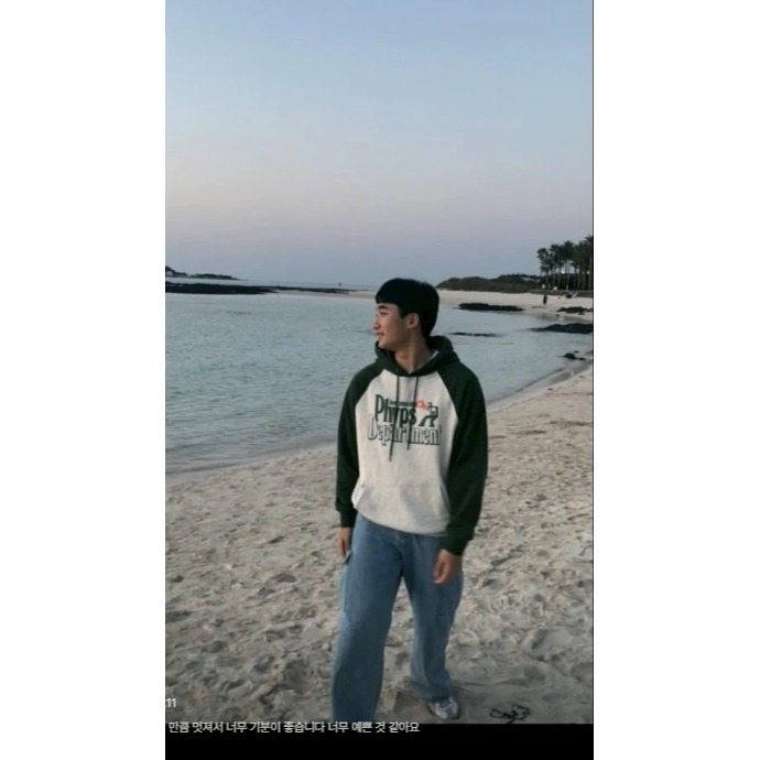 [韓國打折ing][預購 每周日中午 12:00收單] 2025 韓國 PHYPS 拚色LOGO連帽上衣 (中性)-細節圖5