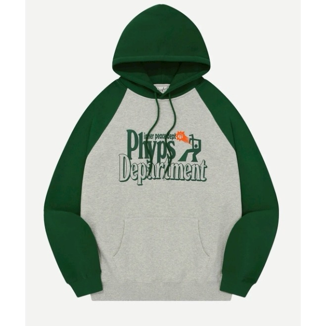 [韓國打折ing][預購 每周日中午 12:00收單] 2025 韓國 PHYPS 拚色LOGO連帽上衣 (中性)-規格圖8