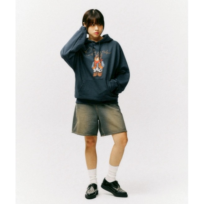 [韓國打折ing][預購 每周日中午 12:00收單] 2025 韓國 PHYPS 熊熊連帽上衣-細節圖3