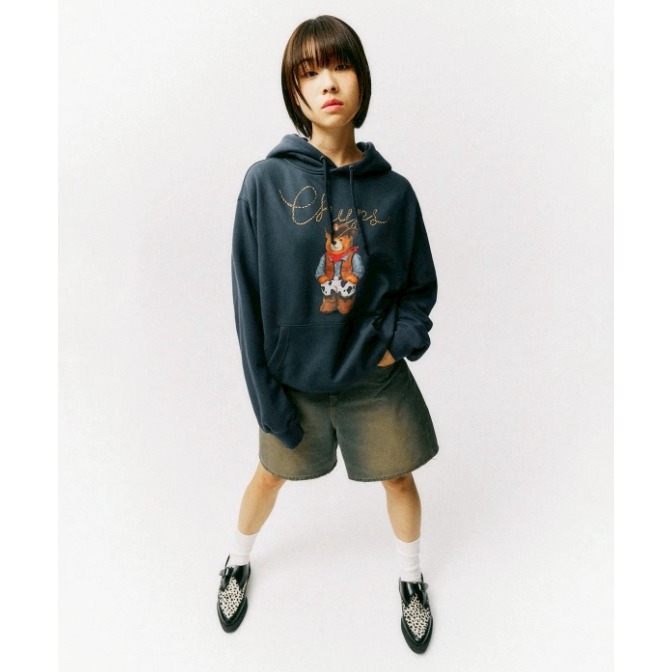 [韓國打折ing][預購 每周日中午 12:00收單] 2025 韓國 PHYPS 熊熊連帽上衣-細節圖4