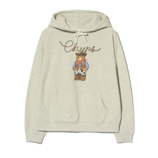 [韓國打折ing][預購 每周日中午 12:00收單] 2025 韓國 PHYPS 熊熊連帽上衣-細節圖6