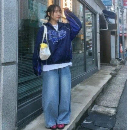 [韓國打折ing][預購 每周日中午 12:00收單] 2025 韓國 PHYPS LOGO 運動連帽外套-細節圖2