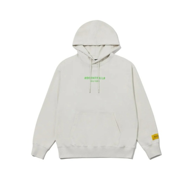[韓國黑五折扣ing] [預購 每周日中午 12:00收單] 2025 韓國 BEENTRILL LOGO連帽上衣(灰)-細節圖5