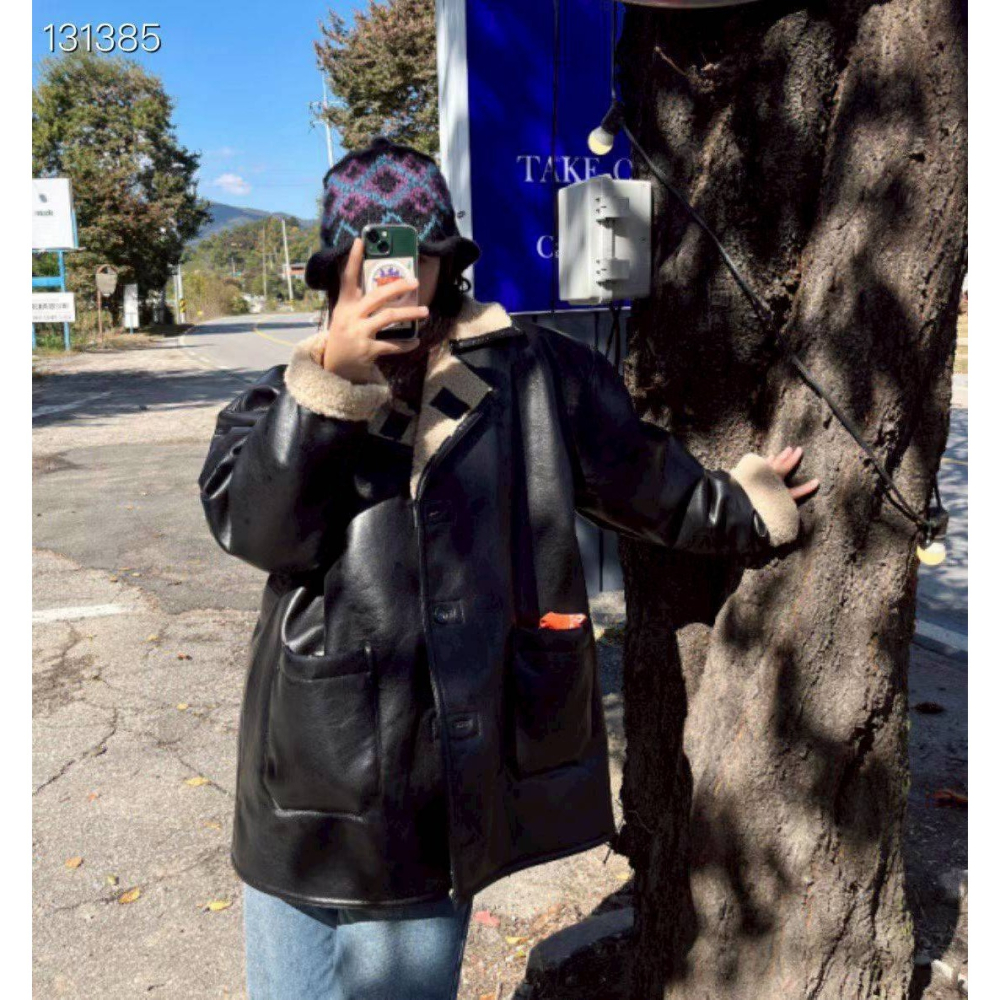 [預購 每周日中午 12:00收單] 2025 韓國 時尚配件 配色菱格紋針織漁夫帽-細節圖3