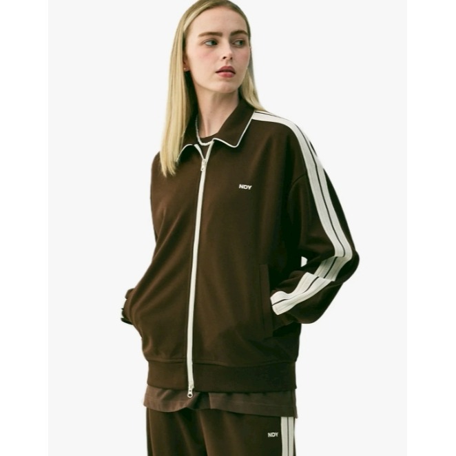 [韓國]12月分活動款] [預購 每周日中午 12:00收單] 2025 韓國 NERDY 復古雙線條外套-細節圖3