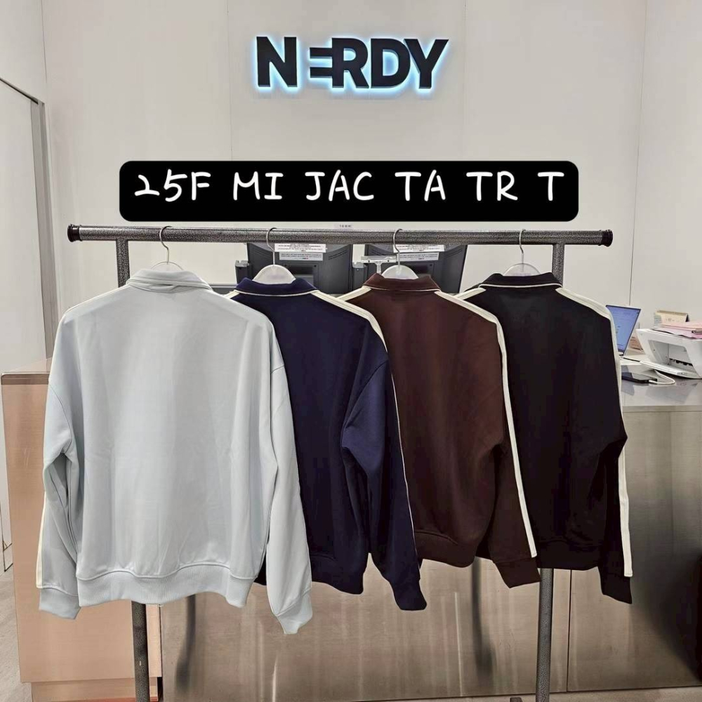 [韓國]12月分活動款] [預購 每周日中午 12:00收單] 2025 韓國 NERDY 復古雙線條外套-細節圖5