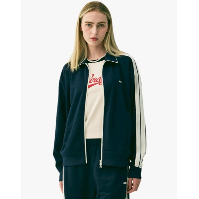 [韓國]12月分活動款] [預購 每周日中午 12:00收單] 2025 韓國 NERDY 復古雙線條外套-細節圖8