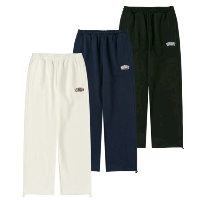 [韓國12月分活動款] [預購 每周日中午 12:00收單] 2025 韓國 NERDY LOGO抽繩長褲-細節圖4