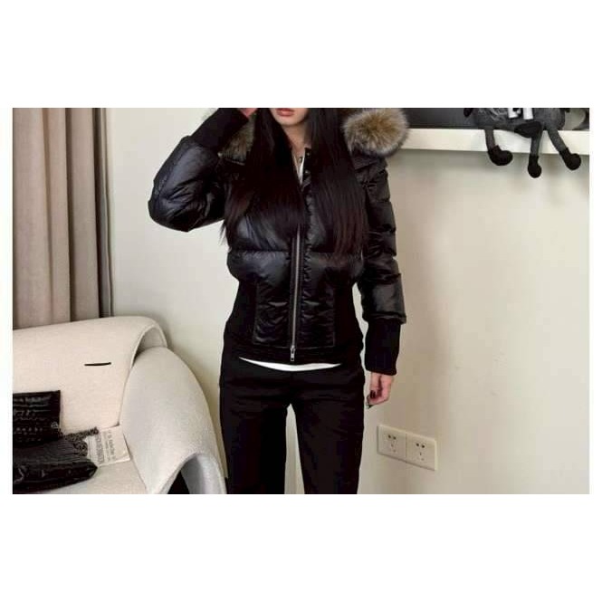 [預購 每周日中午 12:00收單] 2025 韓國 秋冬女裝 束腰連帽毛毛外套-細節圖7