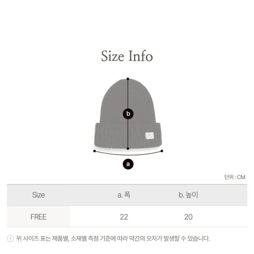 [預購 每周日中午 12:00收單] 2025 韓國  SNOWPEAK 小標反摺針織帽-細節圖9