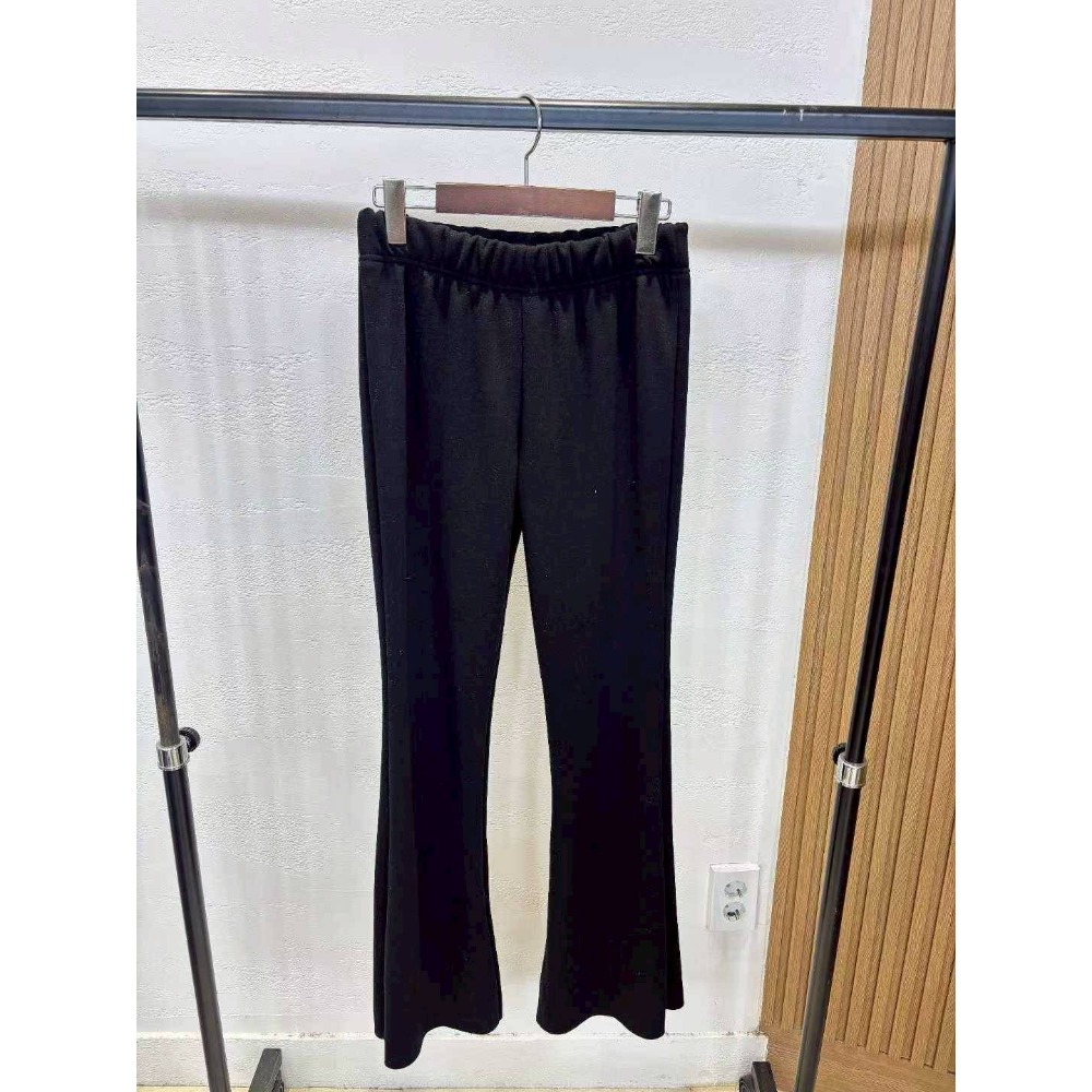 [預購 每周日中午 12:00收單] 2025 韓國秋冬女裝  水貂毛內裡小喇叭長褲-規格圖7