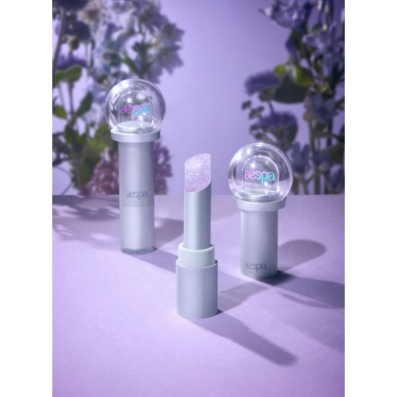 [預購 每周日中午 12:00收單] 2025 韓國 LANEIGE X AESPA 粉絲手燈設計變色潤唇膏-細節圖8