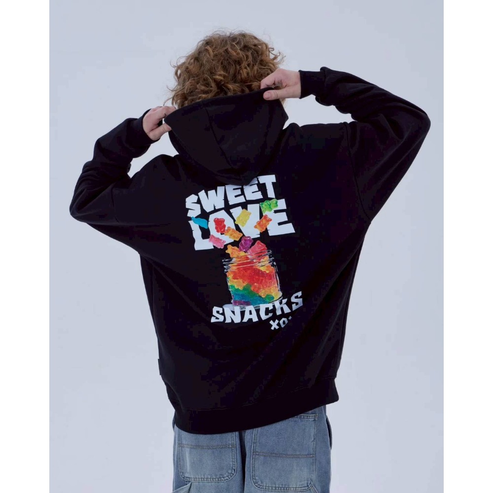 [韓國打折ing][預購 每周日中午 12:00收單] 2025 韓國潮牌DYSFUNCT  SWEET連帽上衣(中性)-規格圖5