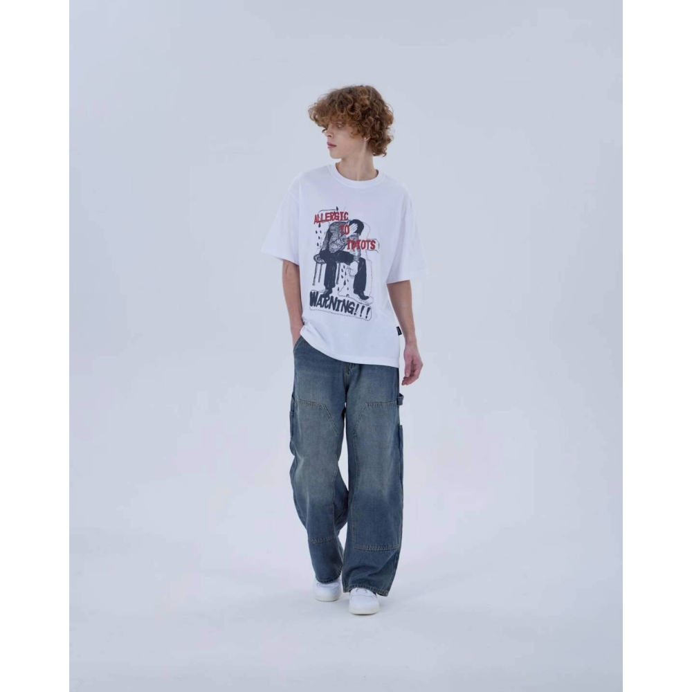 [韓國打折ing][預購 每周日中午 12:00收單] 2025韓國潮牌DYSFUNCT WARNING短袖上衣中性)-細節圖2