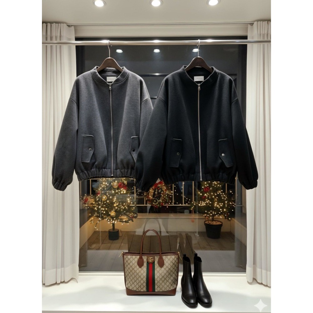 [預購 每周日中午 12:00收單] 2025 韓國 秋冬女裝  60%羊毛外套-規格圖7