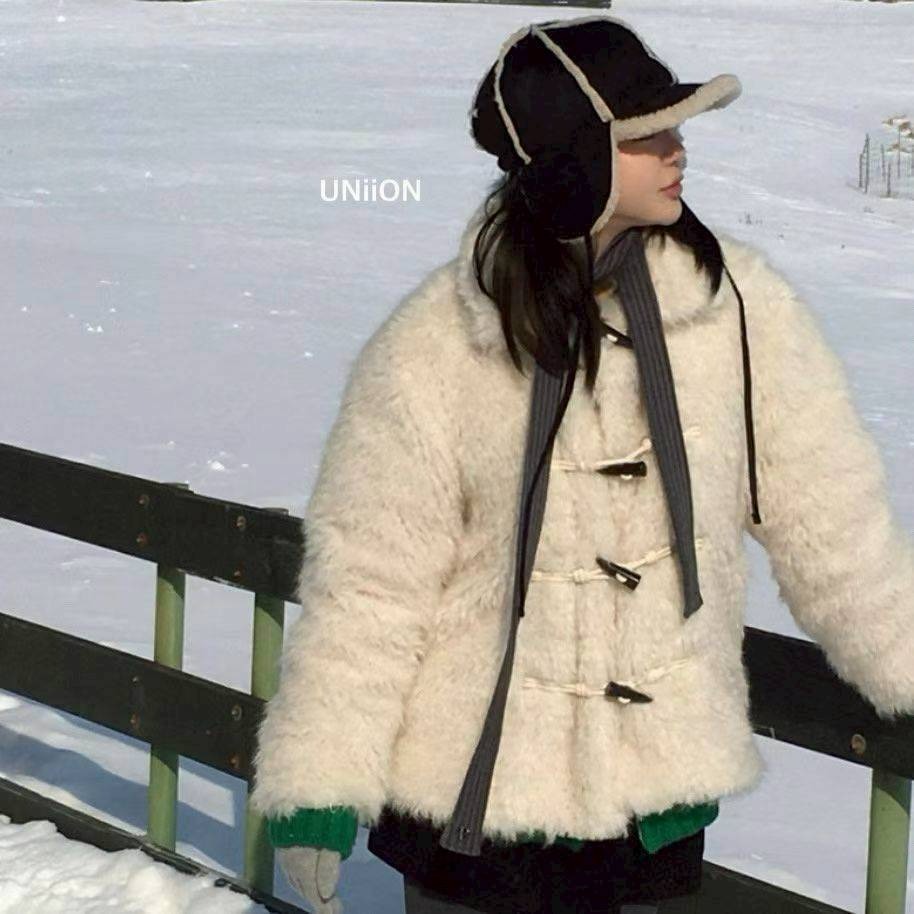 [預購 每周日中午 12:00收單] 2025 韓國  秋冬時尚配件 野馬綁帶護耳帽-細節圖4