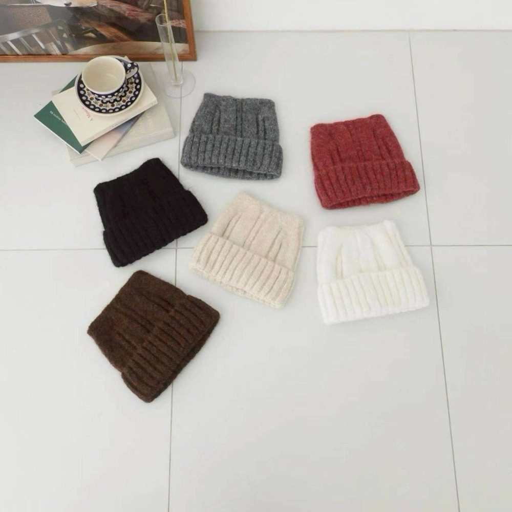 [預購 每周日中午 12:00收單] 2025 韓國 秋冬時尚配件 貓耳朵針織帽-規格圖4