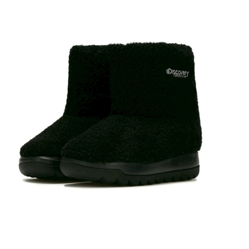 [韓國季末打折款][預購 每周日中午 12:00收單] 2025 韓國 DISCOVERY 泰迪熊毛防風保暖短筒靴 3色-細節圖4