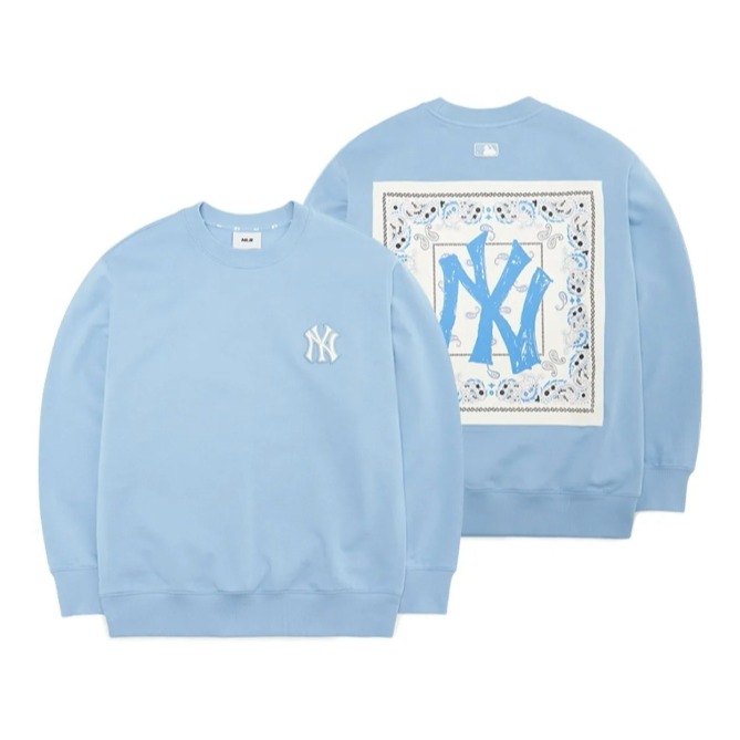 [韓國季末出清款][預購 每周日中午 12:00收單] 2025 韓國 MLB 洋基花布上衣-細節圖3