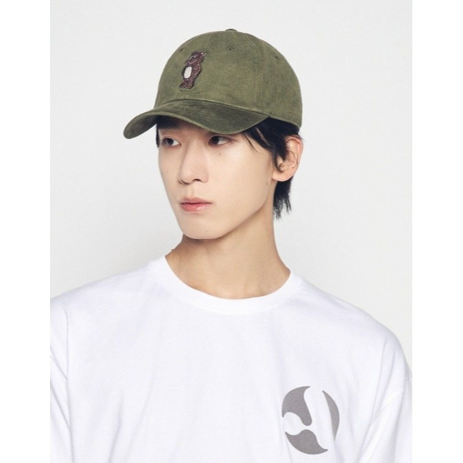 [韓國季末出清款][預購 每周日中午 12:00收單] 2025 韓國 ADLV 熊熊棒球帽-細節圖2