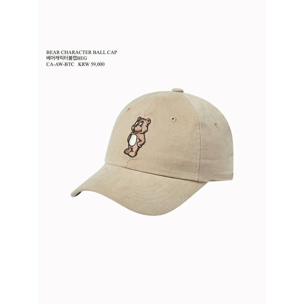 [韓國季末出清款][預購 每周日中午 12:00收單] 2025 韓國 ADLV 熊熊棒球帽-規格圖8