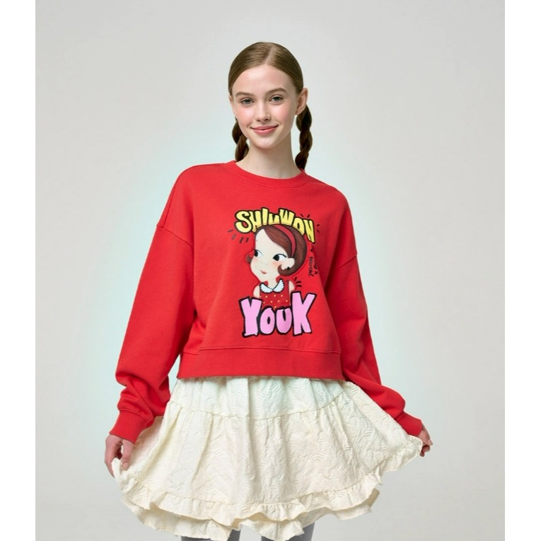 [韓國 陸心媛新品特惠ing][預購 2026.01.08 中午 12:00收單] 2025 陸心媛新款 logo上衣-規格圖5