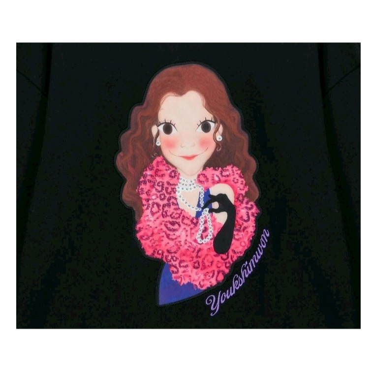 [韓國 陸心媛新品特惠ing][預購 2026.01.08 中午 12:00收單] 2025 陸心媛新款 鑽石項鍊上衣-細節圖4