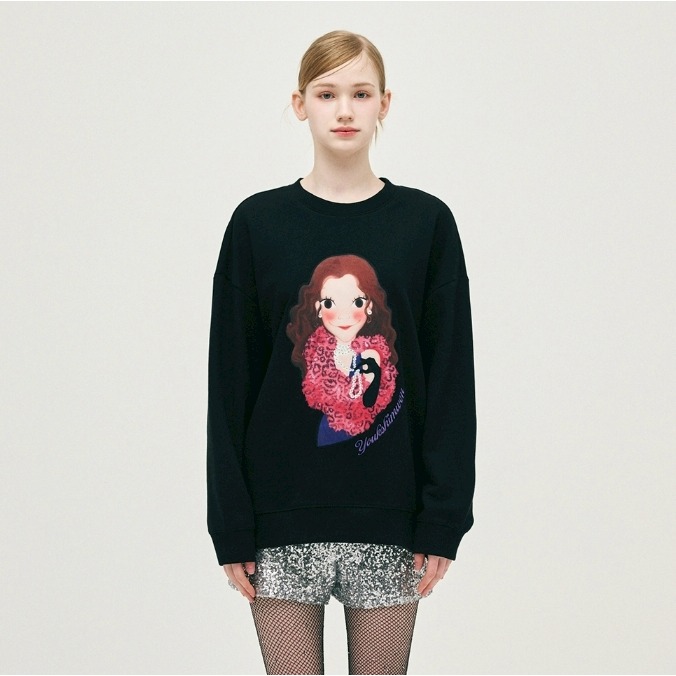 [韓國 陸心媛新品特惠ing][預購 2026.01.08 中午 12:00收單] 2025 陸心媛新款 鑽石項鍊上衣-細節圖6