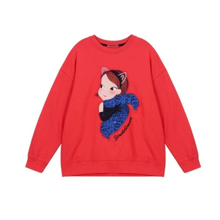 [韓國 陸心媛新品特惠ing][預購 2026.01.08 中午 12:00收單] 2025 陸心媛新款 豹紋圍巾上衣-細節圖4