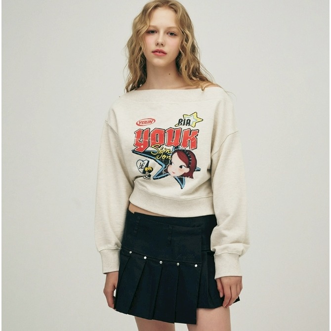 [韓國 陸心媛新品特惠ing][預購 2026.01.08 中午 12:00收單] 2025 陸心媛新款 船型領上衣-細節圖8