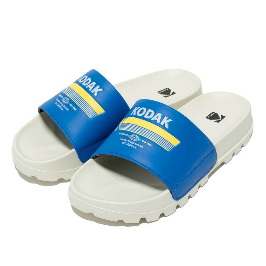 [預購 每周日中午 12:00收單] 2026 韓國  KODAK 柯達 LOGO拖鞋-細節圖2