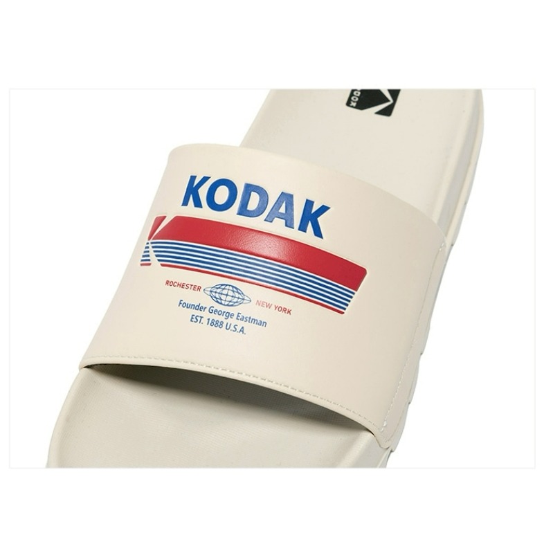 [預購 每周日中午 12:00收單] 2026 韓國  KODAK 柯達 LOGO拖鞋-細節圖5