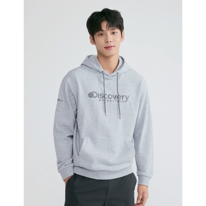 [韓國打折ING][預購 每周日中午 12:00收單] 2026 韓國 DISCOVERY 中性款LOGO大標連帽上衣-規格圖9