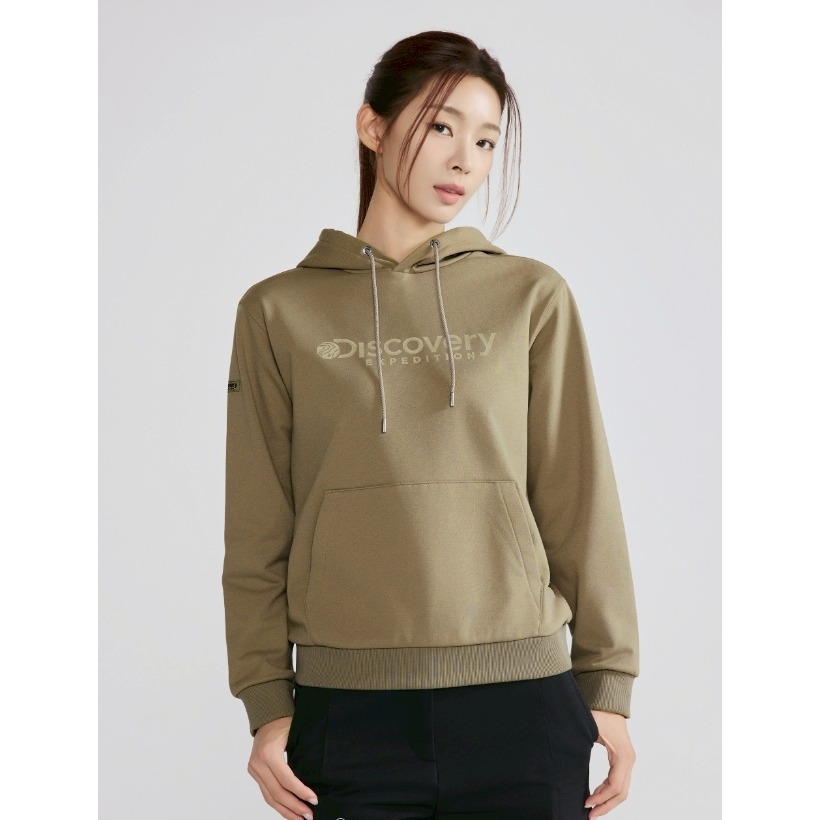 [韓國打折ING][預購 每周日中午 12:00收單] 2026 韓國 DISCOVERY 中性款LOGO大標連帽上衣-規格圖9