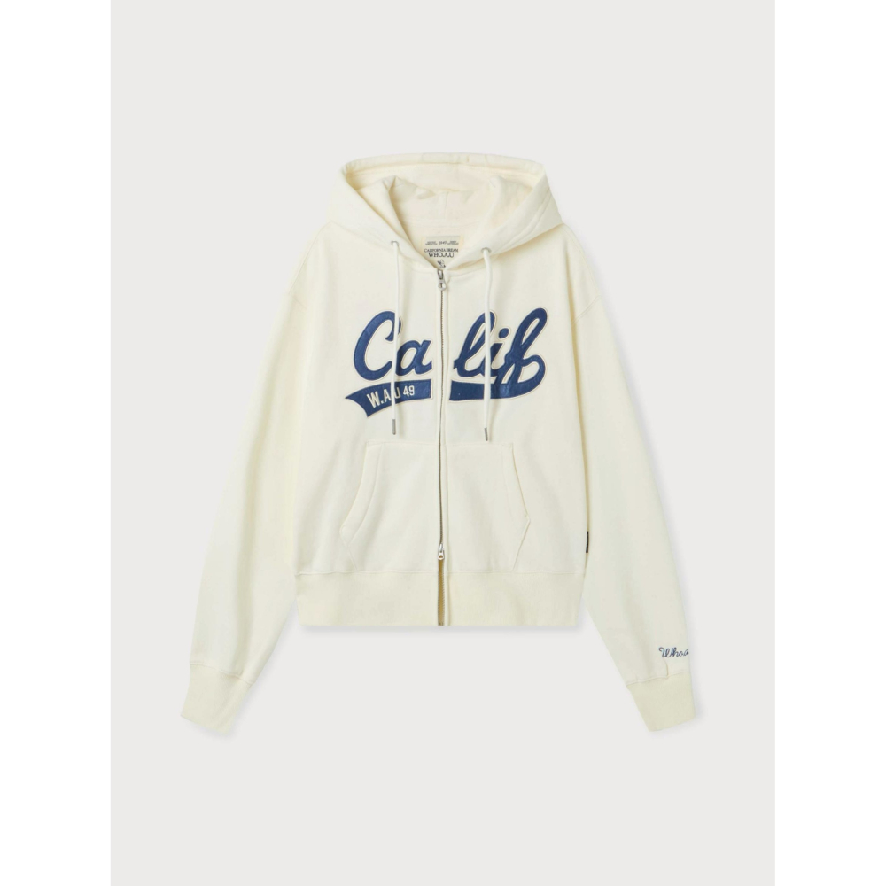 [韓國限時打折ing][預購 每周日中午 12:00收單] 2026 韓國 WHO.A.U女款 加州內刷毛連帽外套-細節圖8