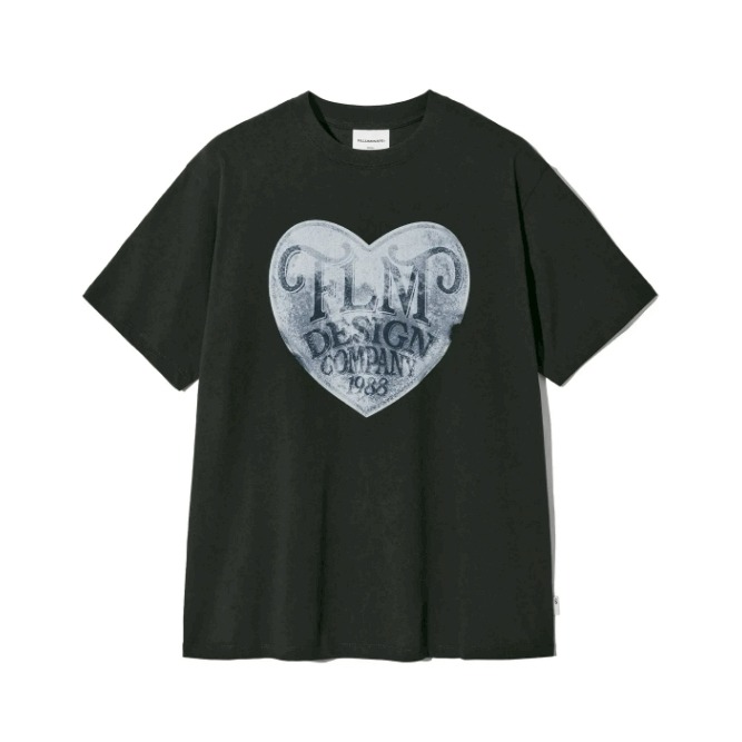 [韓國打折ing][預購 每周日中午 12:00收單] 2026 韓國 F.ILLUMINATE 愛心暈染上衣-細節圖4