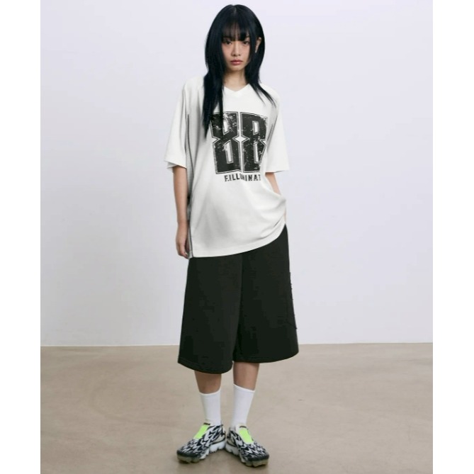 [韓國打折ing][預購 每周日中午 12:00收單] 2026 韓國 F.ILLUMINATE  V領88數字上衣-規格圖9