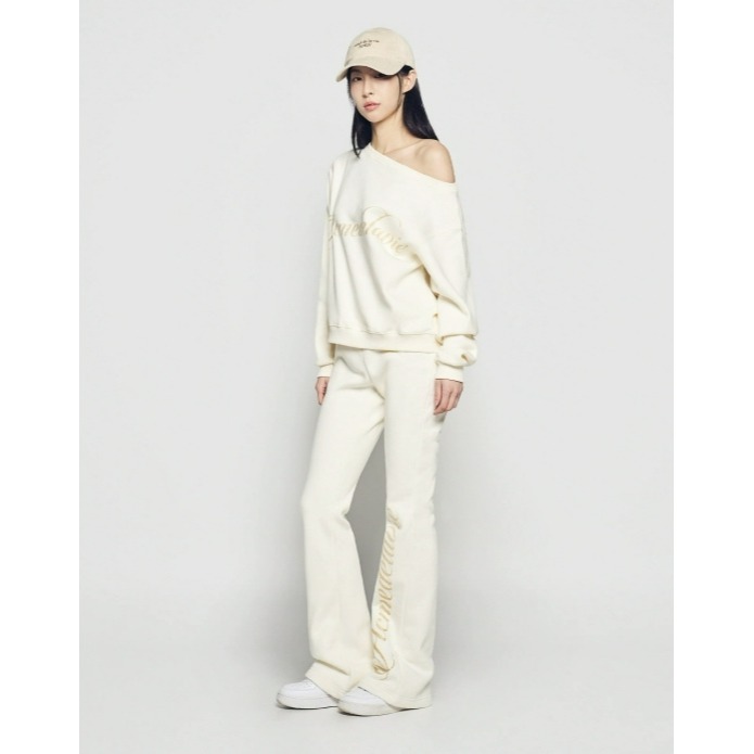 [季末出清款 限量閃購 2026.02.18 中午 12:00收單] 2026 ADLV 女款 LOGO設計小喇叭長褲-細節圖5