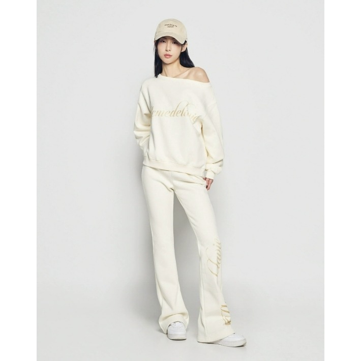 [季末出清款 限量閃購 2026.02.18 中午 12:00收單] 2026 ADLV 女款 LOGO設計小喇叭長褲-細節圖6